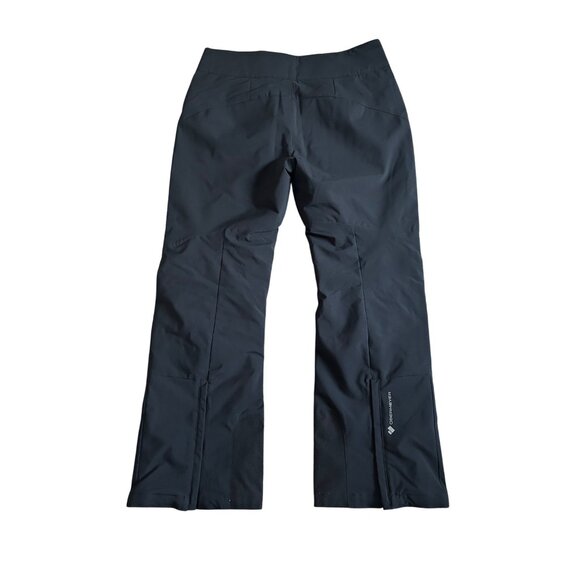 Obermeyer Womens Sz 10 Insulated Black Ski Pants Wide Leg Water-Resistant - Picture 1 of 14